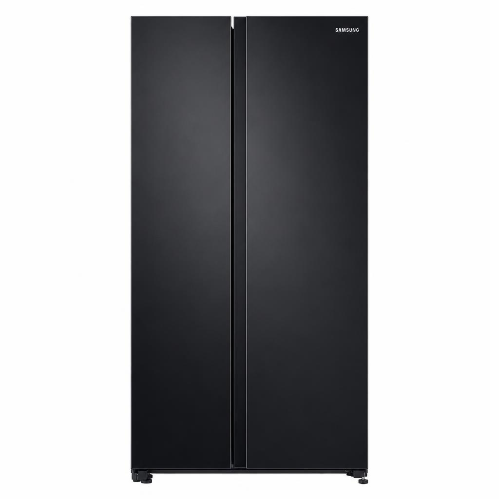 Refrigeradora Side by Side Space Max 638 L Negro — imagen oficial de Samsung Perú